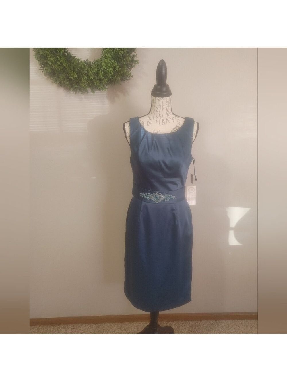 Bella Formals Elegant Blue/Teal Dress